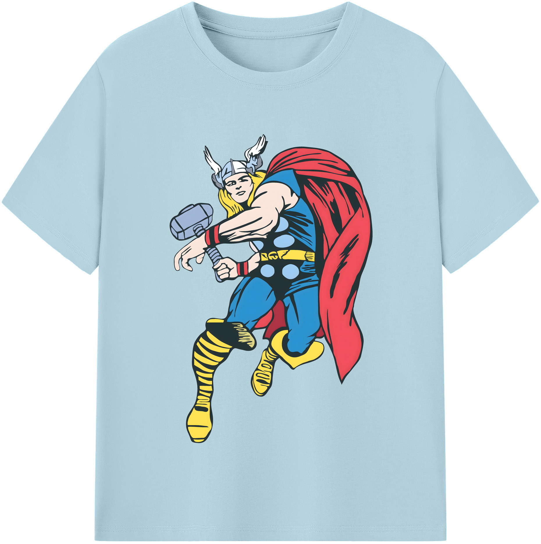 （画像用） アベンジャーズ The Avengers 綿100％半袖Tシャツ（フロントプリント）